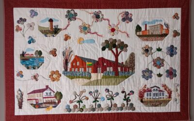 Quiltkleed aangeboden